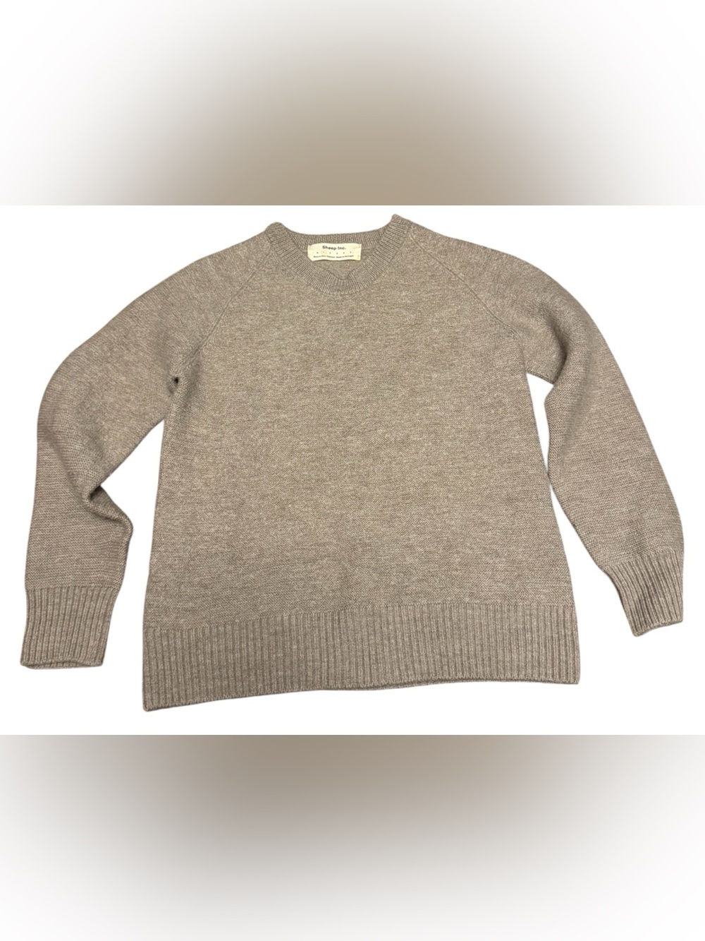 Sheep Inc. Ultra Fine Merino Wool Crewneck Sweater